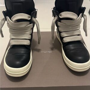 Rick Owens Geobasket Hightop Jumbo lace